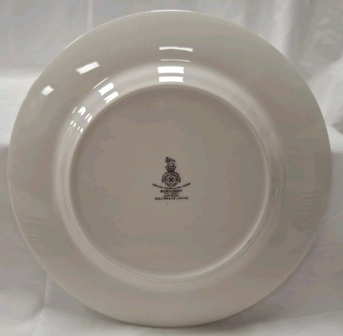 4x Royal Doulton, T.C. 1001 Burgunder 8" Salat/Wüstenteller, um 1959-1981 - Bild 4 von 7