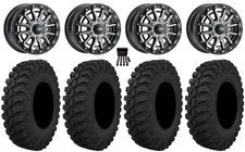 ITP SD10 Bdlk 15x6.5 Wheels GM 32" Crawler AT Tires Can-Am Maverick R