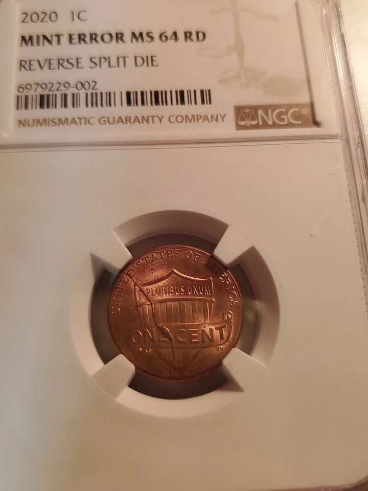 2020 Shield Cent  The Best  Split DIE NGC MS64 RD - Image 3 of 4