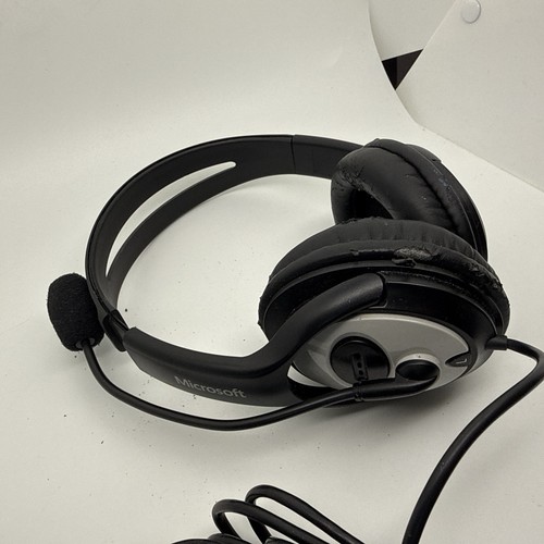 Microsoft LifeChat LX-3000 Headset Headphones Gaming Office Etc TESTED - Picture 9 of 11