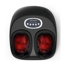 Snailax Shiatsu Foot Massager with Heat, Kneading, Compression, Vib... Fast Ship