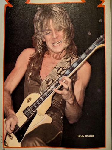 Hit Parader Magazine May 1984 Judas Priest, Van Halen, KISS, Queen, Randy Rhoads - Picture 13 of 21