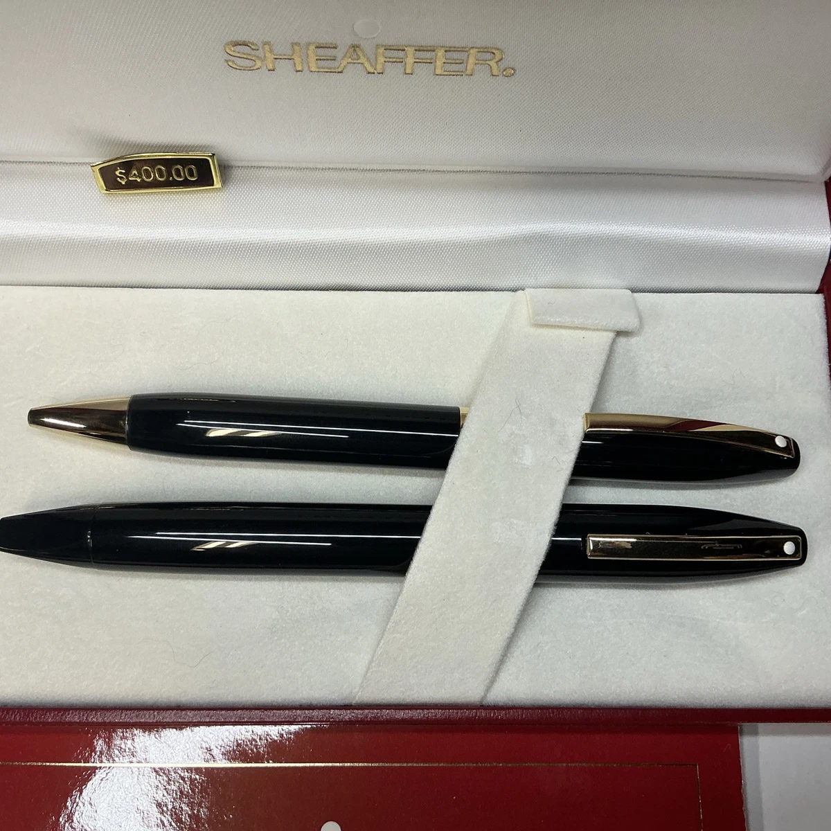Sheaffer Legacy WD, Black Laque Fountain / Ballpoint Pen Set