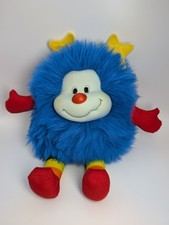 Vintage 1983 Rainbow Brite 12" BLUE CHAMP Sprite Mattel Hallmark Plush