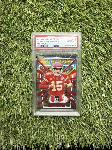 2023 Panini Donruss Optic - My House Patrick Mahomes II #19 Silver Prizm PSA 10
