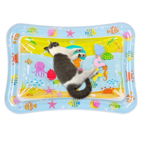 1PC Pet Water Sensor Play Mat Thickened Water Sensory PVC Pad Feel Cool Comfort - Picture 5 of 21