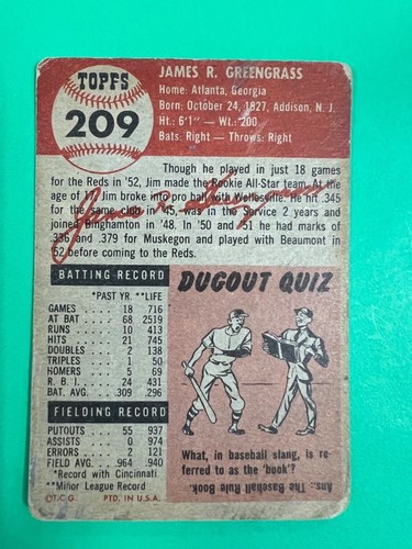 Tarjetas de béisbol Topps 1953 - completa tu conjunto - elige tu tarjeta - Imagen 107 de 123