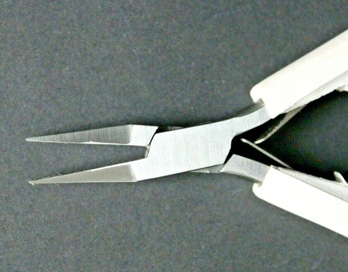 Flachzange Rundzange Drahtbiegezange Zange weiß Schmuckherstellung Set 13 cm - Bild 20 von 24