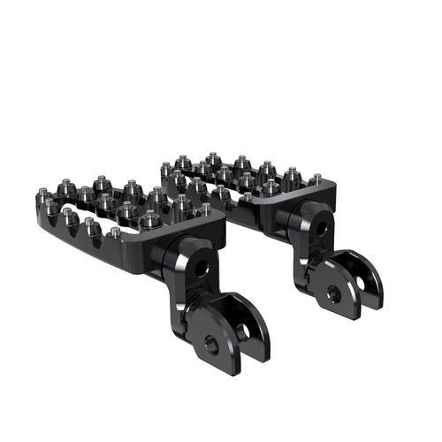 Moto Alu Foot Pegs Pedals Rests Footrest For KAWASAKI KLX250 /R/S/SF KLX300/650R - Picture 3 of 10
