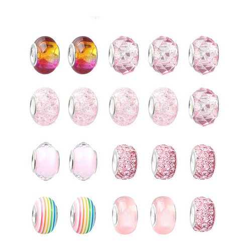 Bracelet Making Kit Beads Jewellery Charms Pendant Set DIY Craft Girls Kids Gift - Picture 19 of 48