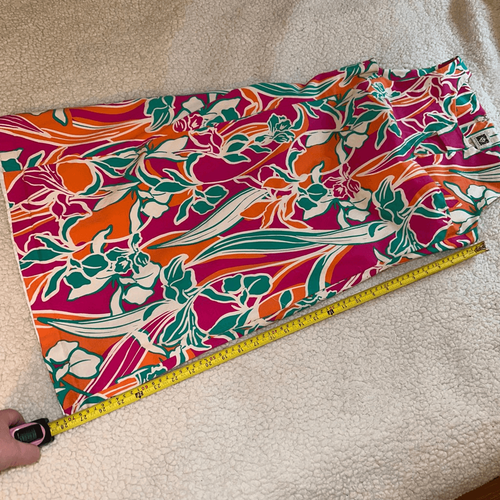 Anne Klein Womens Sleeveless Dress Tropical Floral Pink Orange Size 4 EUC - Picture 12 of 13