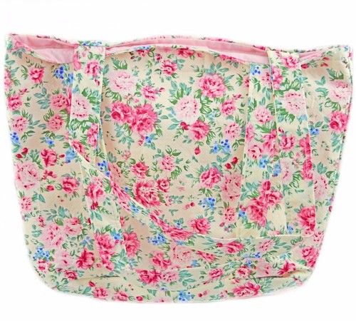 Mädchen Tragetasche Handtasche Kleinkinder kleine Kinder Kinder niedlich blumig Baumwolle 2-10 Jahre - Bild 14 von 14