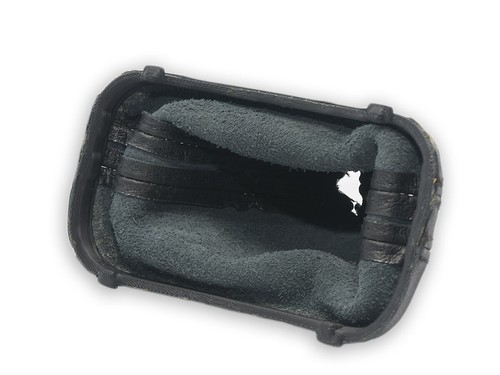 FOR VW SCIROCCO DSG automatic 2008-2017 GEAR GAITER BLUE STITCH + PLASTIC FRAME - Picture 5 of 6