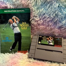 Jack Nicklaus' Golf (Super Nintendo Entertainment System, 1992)