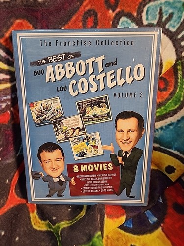 The Best of Bud Abbott Lou Costello Volume 3 (DVD, 2004, lot de 2 disques) Tout neuf