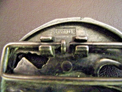 Vintage Avon Belt Buckle 1980's Bald Eagle Design - Picture 4 of 5