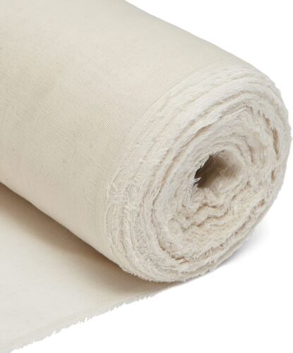 Cotton Muslin Fabric 100% Natural Washed Cheesecloth Material - Picture 2 of 6
