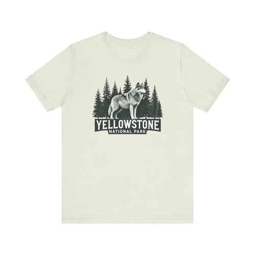 Yellowstone National Park Unisex Jersey Short Sleeve Tee Camping Tshirt Hiking - Picture 30 of 53