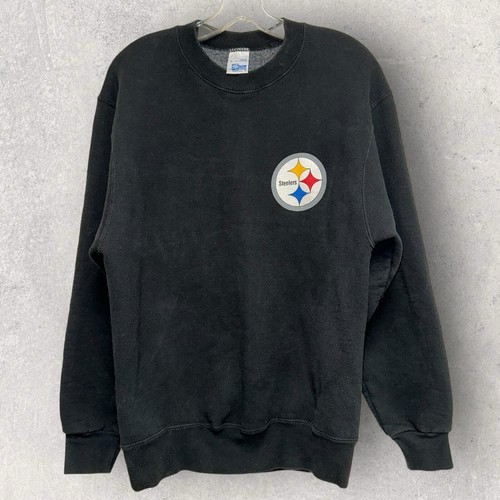Vtg 90’s Pittsburgh Steelers Salem Sportswear Crewneck Sweatshirt Medium 20”x28” - Picture 2 of 5