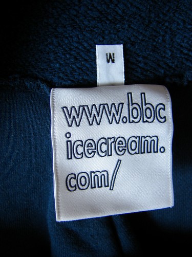 Vintage BBC Billionaire Boys Club Ice Cream Full Zip Blue Cigarette Sweater M - Foto 7 di 10