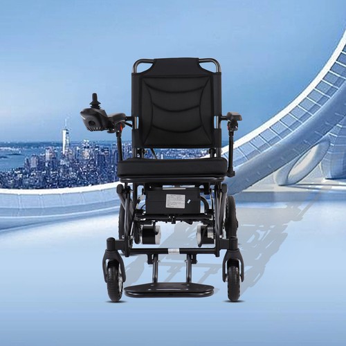 Foldable Portable Lightweight Wheelchair Electric Power Mobility Wheelchair New - Picture 5 of 7