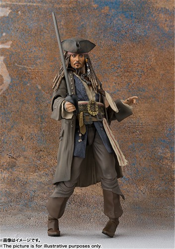 Pirates of the Caribbean Jack Sparrow 15 cm/6 '' PVC New in Box Figure Gift - Picture 3 of 8