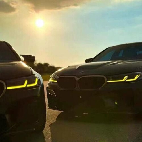 LED Board Angel Eye Lemon Yellow Light DRL For BMW 5' G30 G31 G38 F90 LCI 21-23 - Picture 5 of 5