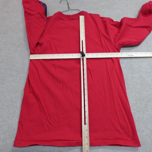 Vintage Polo Sport Shirt Small Red Long Sleeve - Picture 3 of 7