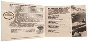 Silent Service (NES, 1989) (Made in Japan) Tested, works. w/ instructions & case