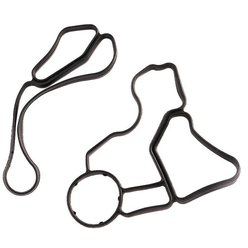 Oil Filter Housing Gasket & Cooler Seal Set 11428637820 11428637821 For BMW E60 - Picture 2 of 15