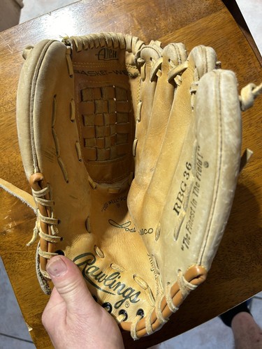 Rawlings RBG36 Jose Canseco 12" Baseball Handschuh Mitt Rechtshänder - Bild 4 von 8