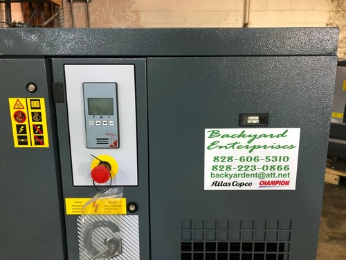 15 hp Atlas Copco G11FF rotary air compressor - Picture 2 of 12