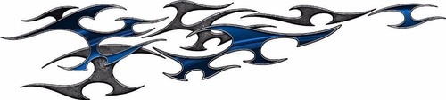 Stone tribal vinyl graphic decal motorcycle go kart race car decal - Picture 3 of 7