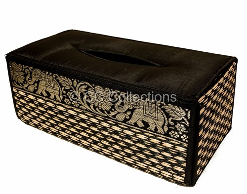 CAJA DE PAÑUELOS DE CAÑA Cubierta 20+ COLORES Estuche Caña ECO Seda - Imagen 7 de 36