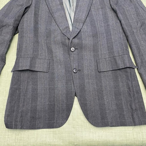 39R Strathmore Gray Suit Jacket Sport Coat Blazer - Picture 5 of 7
