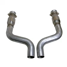 BBK Performance 40461 High-Flow Short Mid-Pipe Assembly Fits Challenger Charger