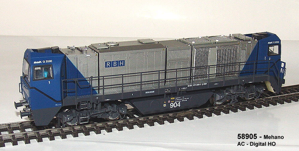 Mehano 58905 - Locomotora Diésel G2018 Bb Asy. Cabina Del Conductor Rbh Rag Ep.v Mehano 58905 - Locomotora Diésel G2018 Bb Asy. Cabina Del Conductor Rbh Rag Ep.v