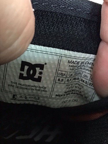 DC Hombres Zapatos Talla 6.5 Andy Warhol Arte Última Cena Manual Hi Skateboard Tenis - Imagen 6 de 13