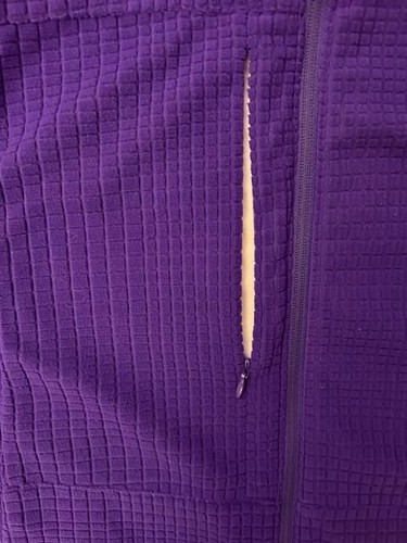Antigua Womens XL Reversible Sleeveless Golf Vest Jacket Purple Walden Ponds - Picture 10 of 12