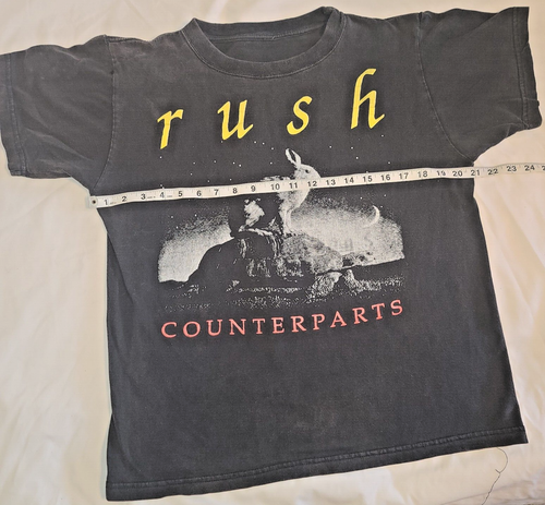 VINTAGE 1993 Rush Counterparts North American CONCERT TOUR T-SHIRT size XL - Picture 5 of 8