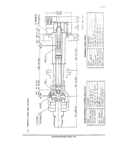 Okuma CNC Lathe LNC-8 w/ OSP5020L CNC System Operation & Maintenance Manual *145 - Picture 9 of 9