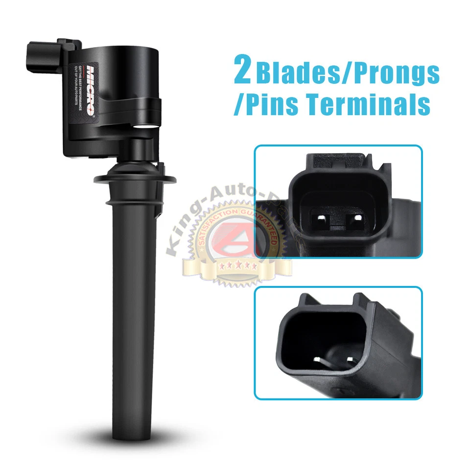 Set of 6 Ignition Coil + Iridium Spark Plug for 2003-2008 Ford Escape 3.0L FD502 — 第 2/4 张图片