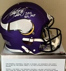 Adrian Peterson Autographed Vikings Authentic Speed Helmet W/ 2012 NFL MVP - BAS