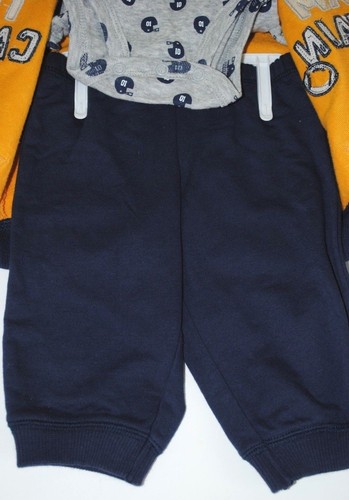Carter's 3-Piece TEAM CAPTAIN Jacket Bodysuit Pants Football Size 3M - Bild 4 von 4