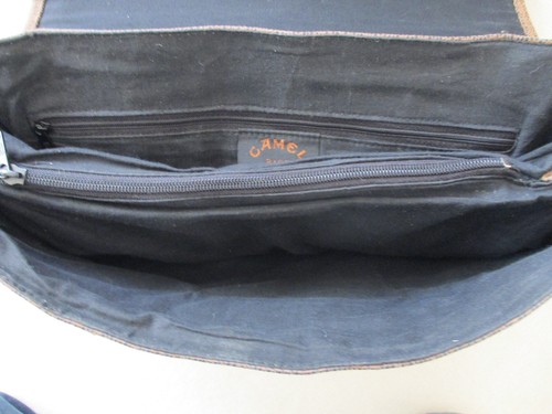 Vintage Camel Travel-Bags Tasche Braun Leder - Rarität - Bild 10 von 13