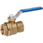 Everbilt 1/2 in. Lead Free Brass Threaded FPT x FPT Ball Valve