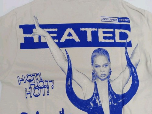 Beyoncé RWT 2023 Renaissance World Tour Heated DiscoTrap Gray T Shirt Size Small - Picture 6 of 10