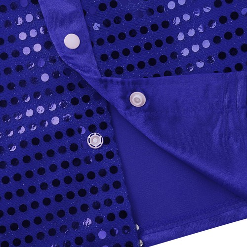 Kids Boys Shirt Sequined Tops Hip Hop Jazz Suits Party Dance Performance Costume - Bild 28 von 84