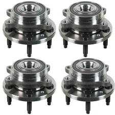 Moog Front Rear Wheel Bearing and Hub Assemblies Kit For Ford Flex Lincoln MKT