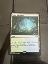 MTG - Misty Rainforest.  Modern Horizons 2.  Rare Blue / Green Fetchland.  250.
